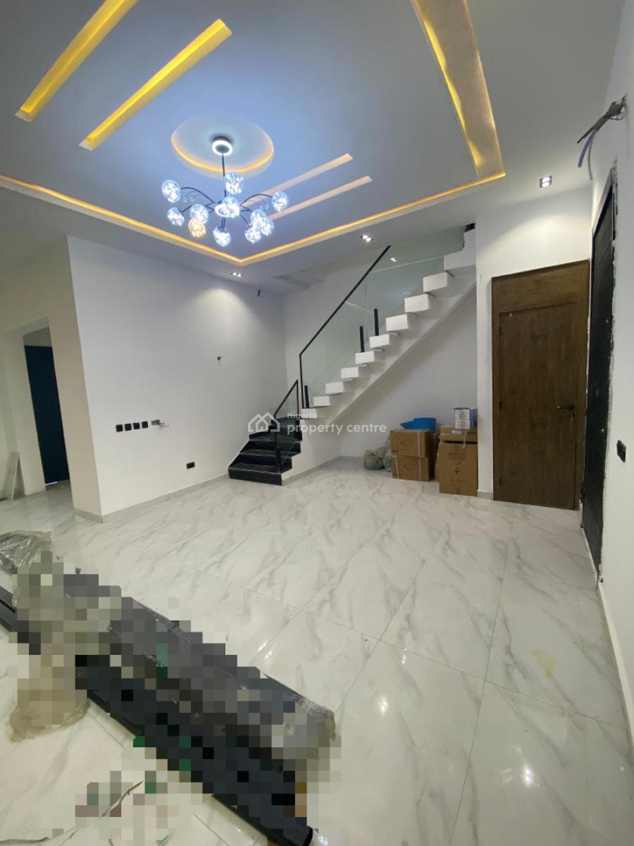 Well Built 3  Bedroom Terraced Duplex  with Bq and Self Compound, Ikota, Lekki, Lagos, Terraced Duplex for Sale