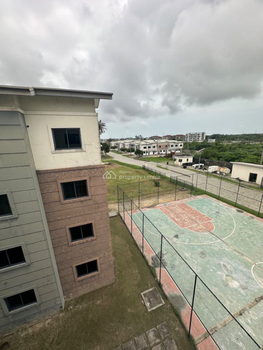 3 Bedroom Flat with Lawn Tennis Court on The 3rd Floor, Sangotedo, Ajah, Lagos, Flat / Apartment for Sale