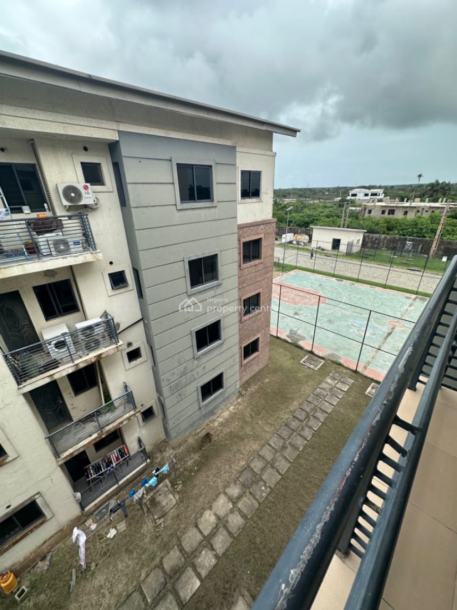 3 Bedroom Flat with Lawn Tennis Court on The 3rd Floor, Sangotedo, Ajah, Lagos, Flat / Apartment for Sale