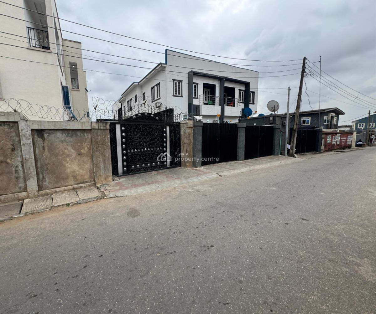 a Land with a Block of Flat, Secured Estate, Maryland, Lagos, Residential Land for Sale