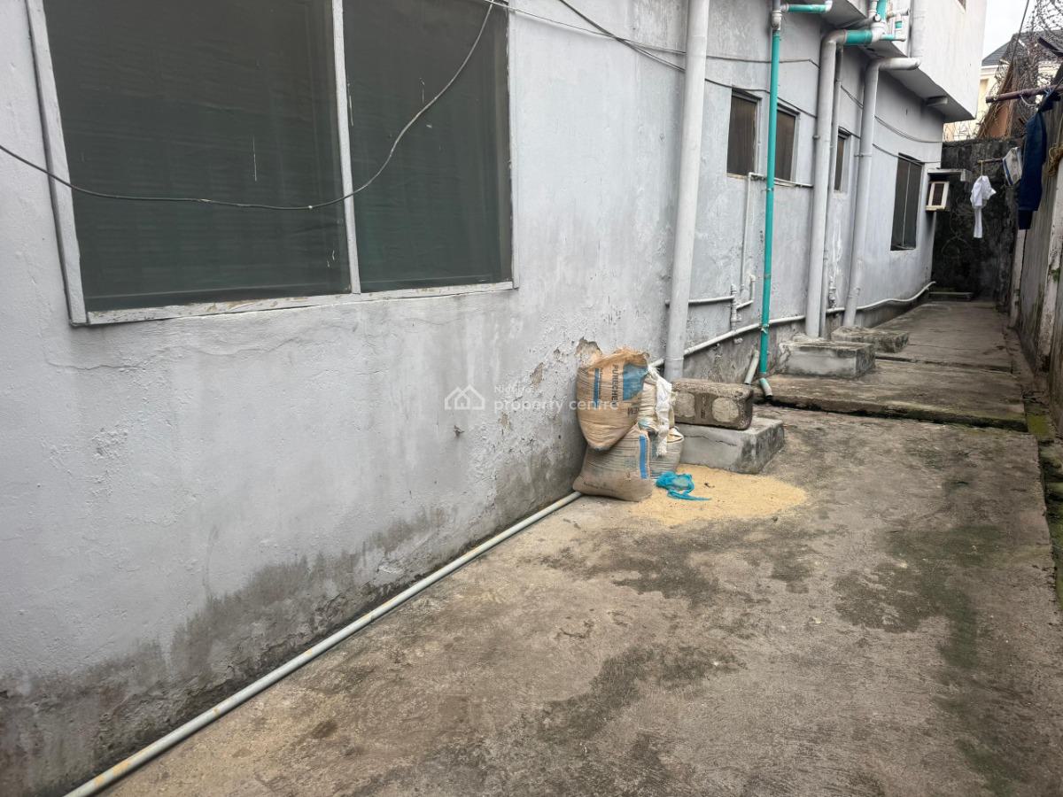 a Land with a Block of Flat, Secured Estate, Maryland, Lagos, Residential Land for Sale