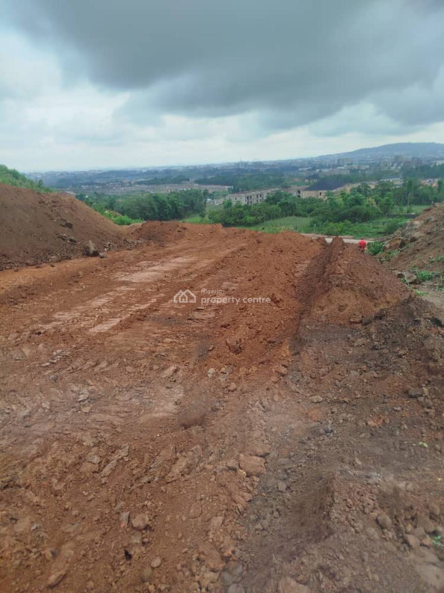 Estate Plot 500 Sqm for 5 Bedrooms Duplex with Bq and a Security House, Katampe Main By Aso, Katampe, Abuja, Land for Sale