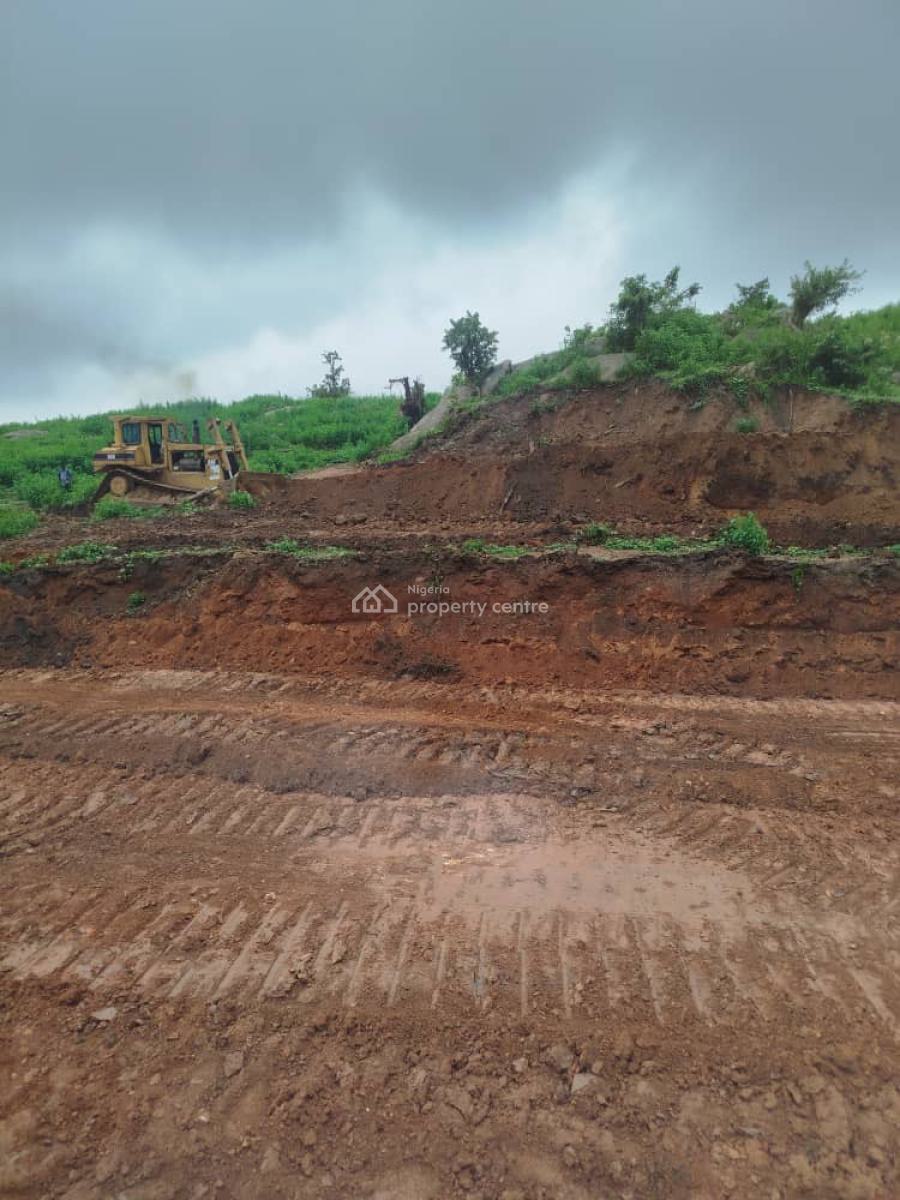 Estate Plot 500 Sqm for 5 Bedrooms Duplex with Bq and a Security House, Katampe Main By Aso, Katampe, Abuja, Land for Sale