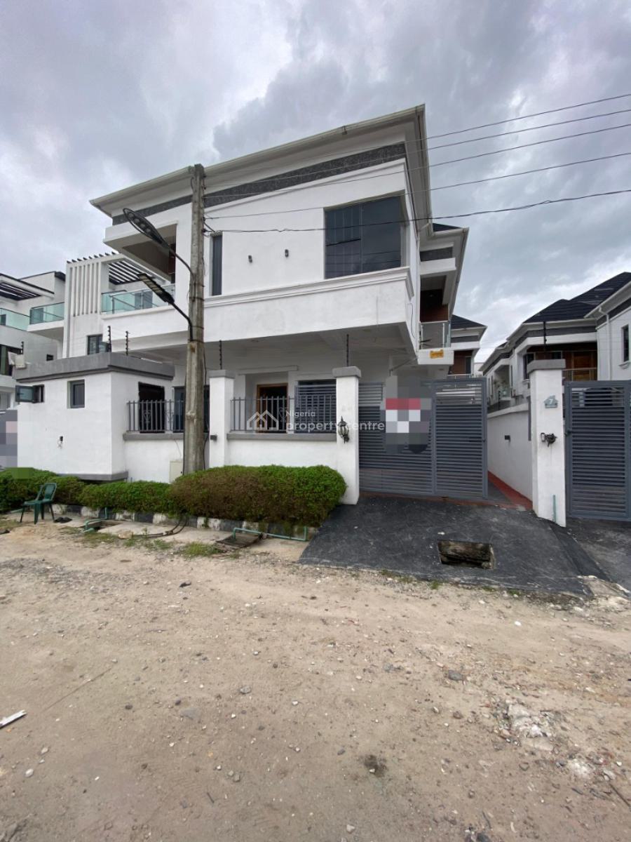 5 Bedroom Fully Detached Duplex with Bq, Chevron Alternative, Lekki, Lagos, Detached Duplex for Sale
