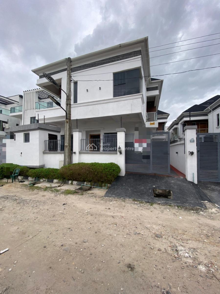 5 Bedroom Fully Detached Duplex with Bq, Chevron Alternative, Lekki, Lagos, Detached Duplex for Sale