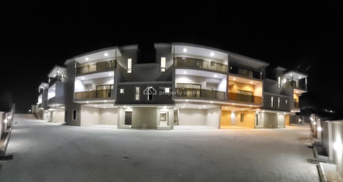 6 Units of Luxury 4-bed Terrace Duplexes + Bq -- Guzape, Abuja, Guzape District, Abuja, Detached Duplex for Sale
