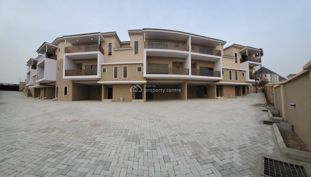 6 Units of Luxury 4-bed Terrace Duplexes + Bq -- Guzape, Abuja, Guzape District, Abuja, Detached Duplex for Sale
