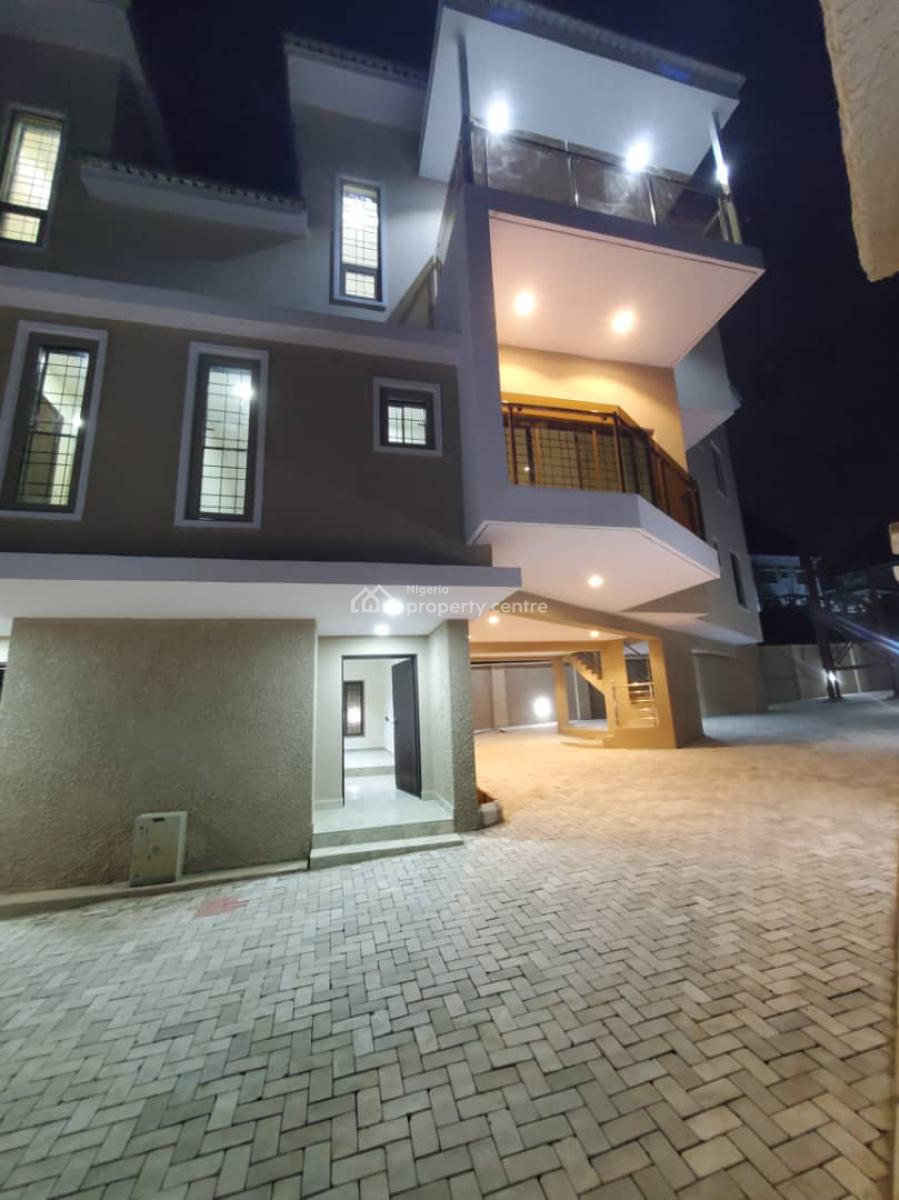 6 Units of Luxury 4-bed Terrace Duplexes + Bq -- Guzape, Abuja, Guzape District, Abuja, Detached Duplex for Sale