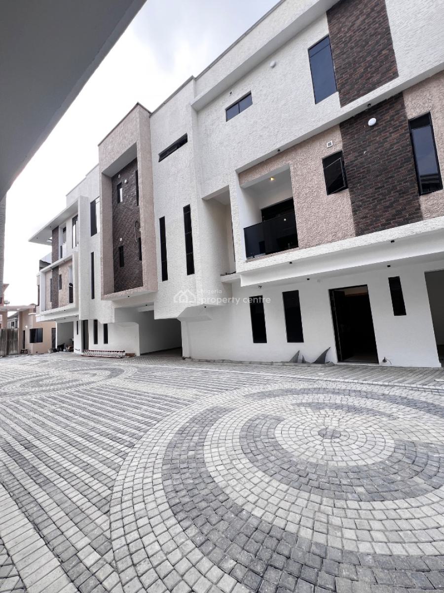 Luxury 4 Bedroom Terrace Duplex in a Private Estate, Lekki Phase 1, Lekki, Lagos, Terraced Duplex for Sale