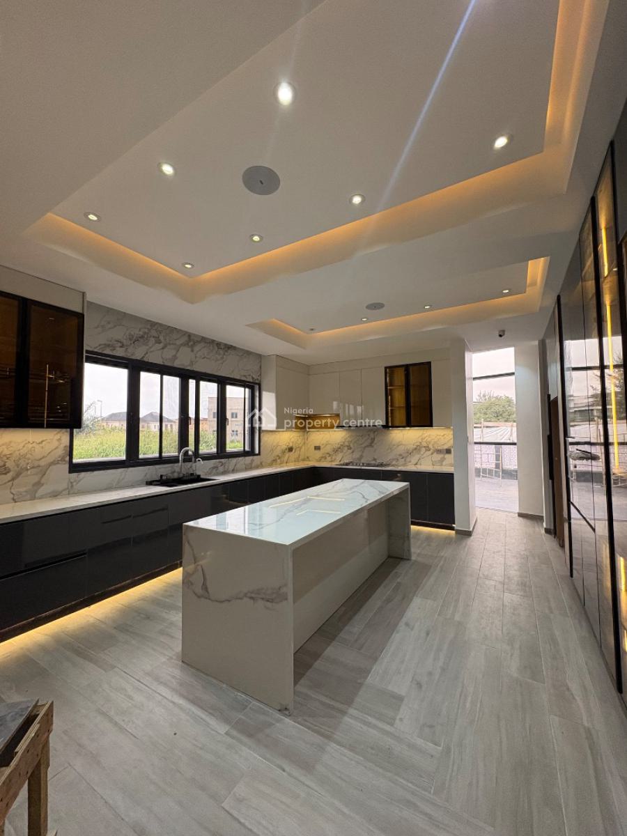 5-bed Detached Duplex + Bq + Pool, Royal Garden Estate, Ajah, Lagos, Detached Duplex for Sale