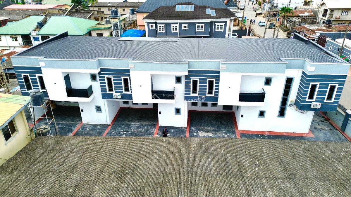 Newly Built 4 Bedroom Terrace Duplex, Ogba, Ogba, Ikeja, Lagos, Terraced Duplex for Sale