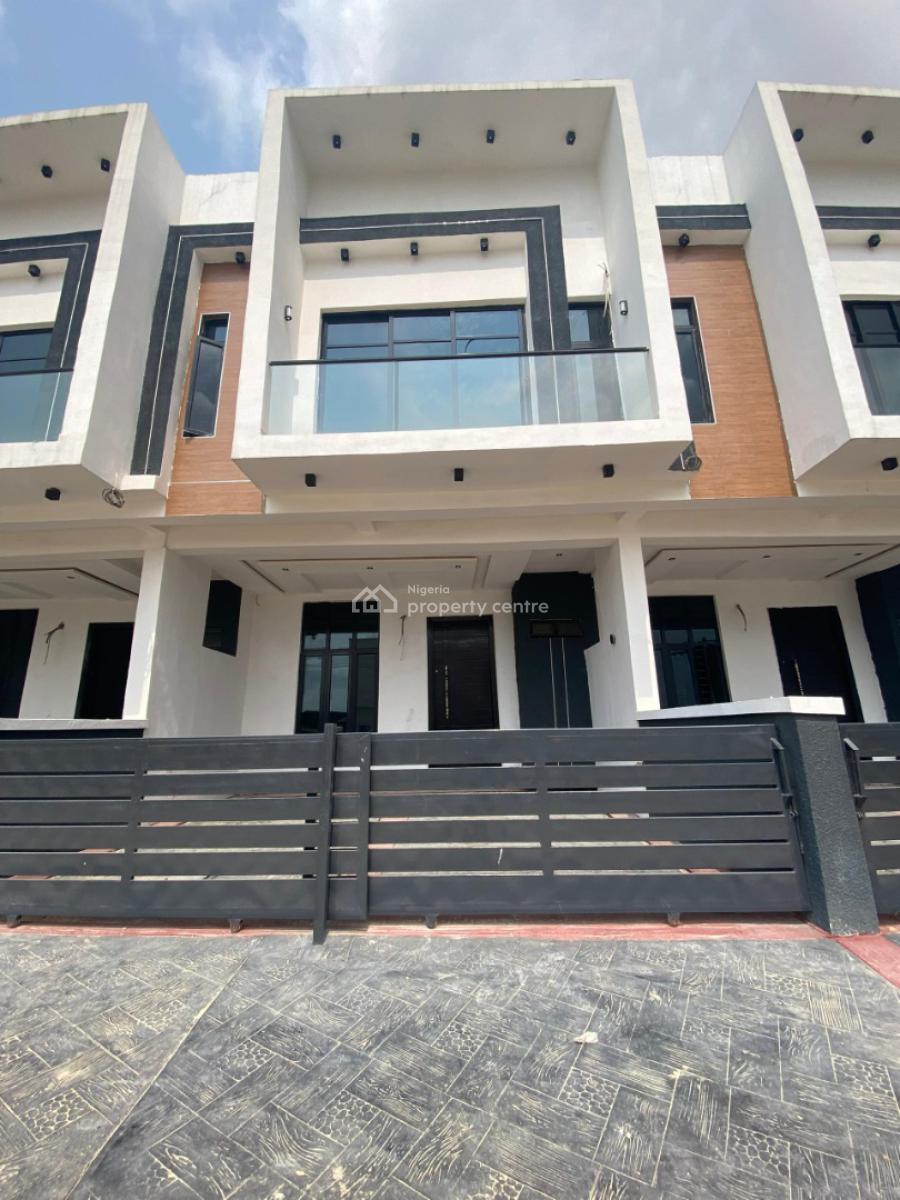 Perfectly Built 3  Bedroom Self Compound Terraced Duplex  with Bq, Ikota, Lekki, Lagos, Terraced Duplex for Sale