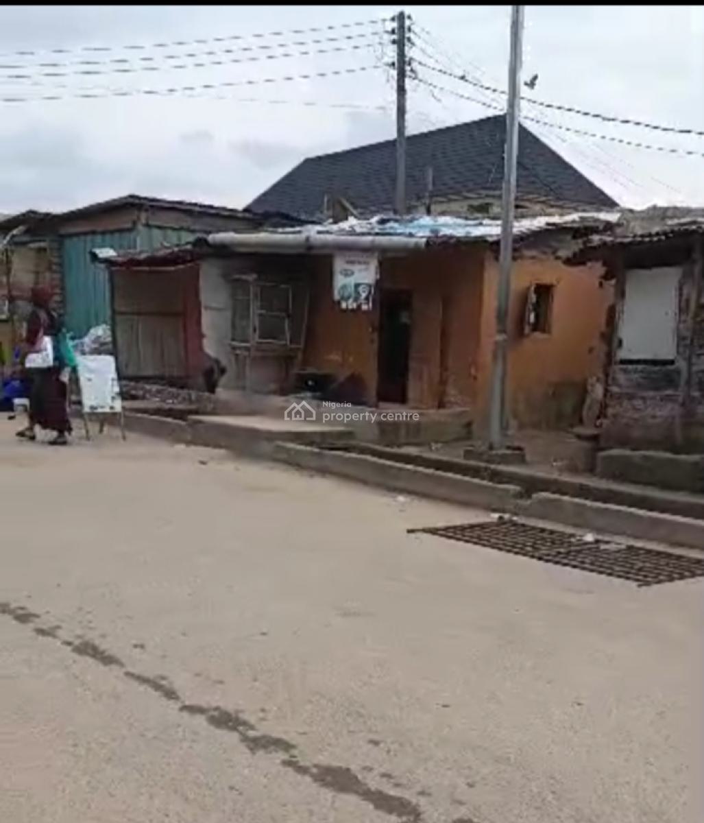 a Corner Piece of 70ft By 80ft on a Tarred Street at Akowonjo, Micom B/stop Egbeda/ Akowonjo. Lagos, Akowonjo, Alimosho, Lagos, Residential Land for Sale