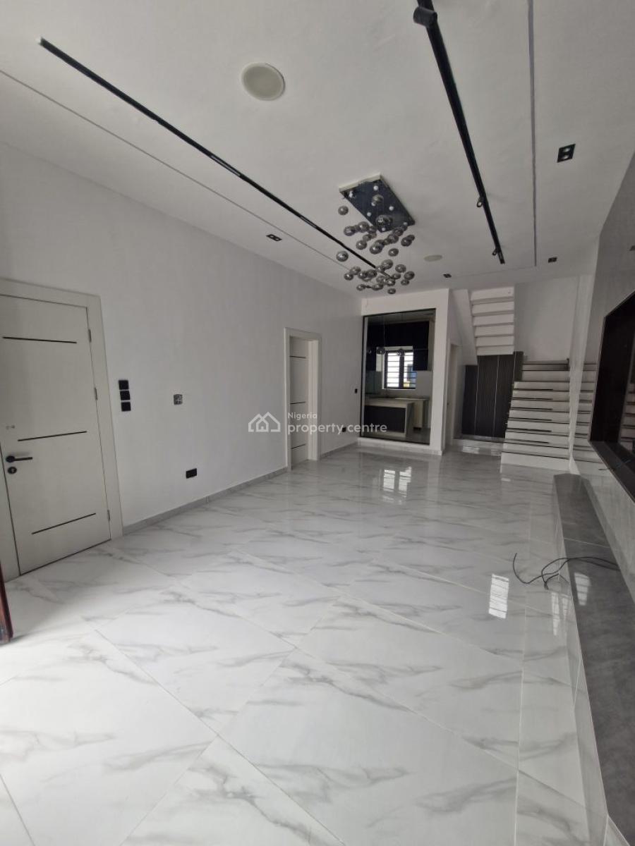 Brand New 4bedroom Semi Detached Duplex with a Bq, Lekki Palm City Estate Ado Road Ajah, Ajah, Lagos, Semi-detached Duplex for Sale
