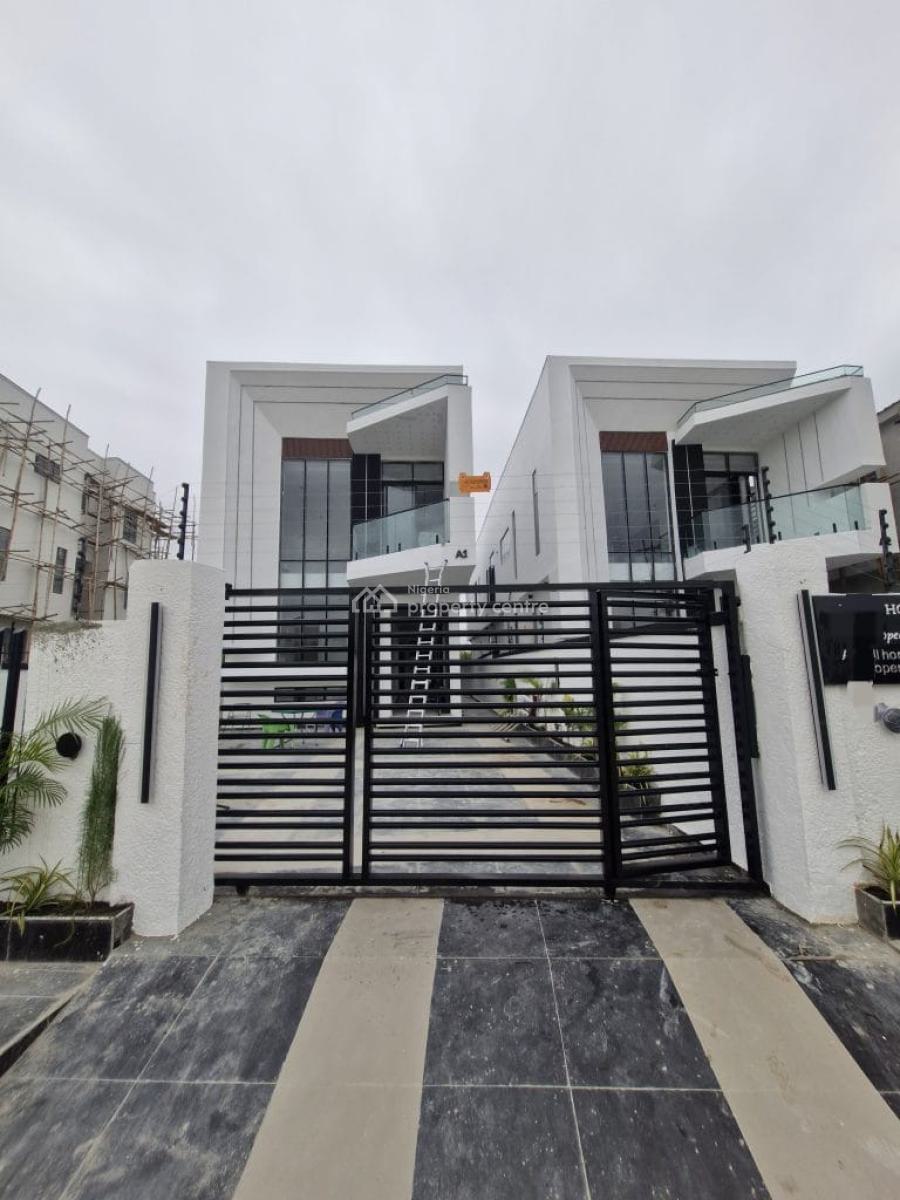 Luxury Brand New 5bedrooms Fully Detached Duplex with Swimming Pool, Lekki Palm City Estate Ado Road Ajah, Ajah, Lagos, Detached Duplex for Sale
