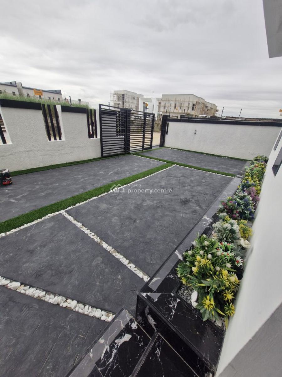 Luxury 5bedrooms Fully Detached Duplex with a Room Bq, Lekki Palm City Estate Ado Road Ajah, Ajah, Lagos, Detached Duplex for Sale