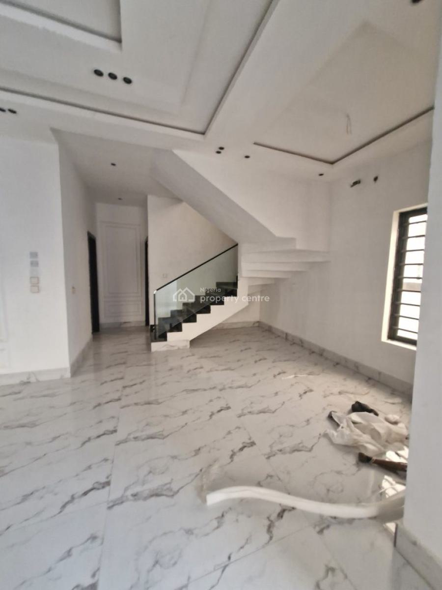 Luxury 5bedrooms Fully Detached Duplex with a Room Bq, Lekki Palm City Estate Ado Road Ajah, Ajah, Lagos, Detached Duplex for Sale
