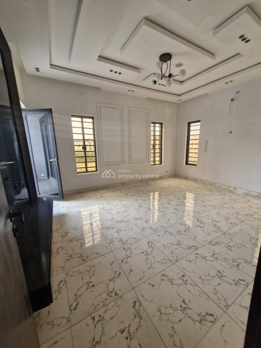Luxury 5bedrooms Fully Detached Duplex with a Room Bq, Lekki Palm City Estate Ado Road Ajah, Ajah, Lagos, Detached Duplex for Sale