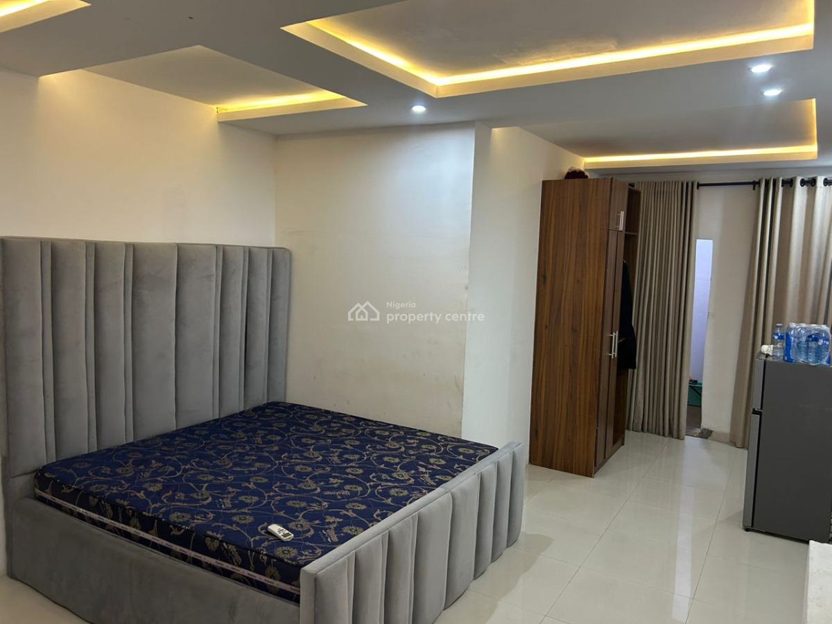 Serviced Studio Apartment with 24hrs Light, Pool & Gym (6months), Chevy View Estate, Chevron-lekki, Lekki, Lagos, Self Contain (single Rooms) for Rent