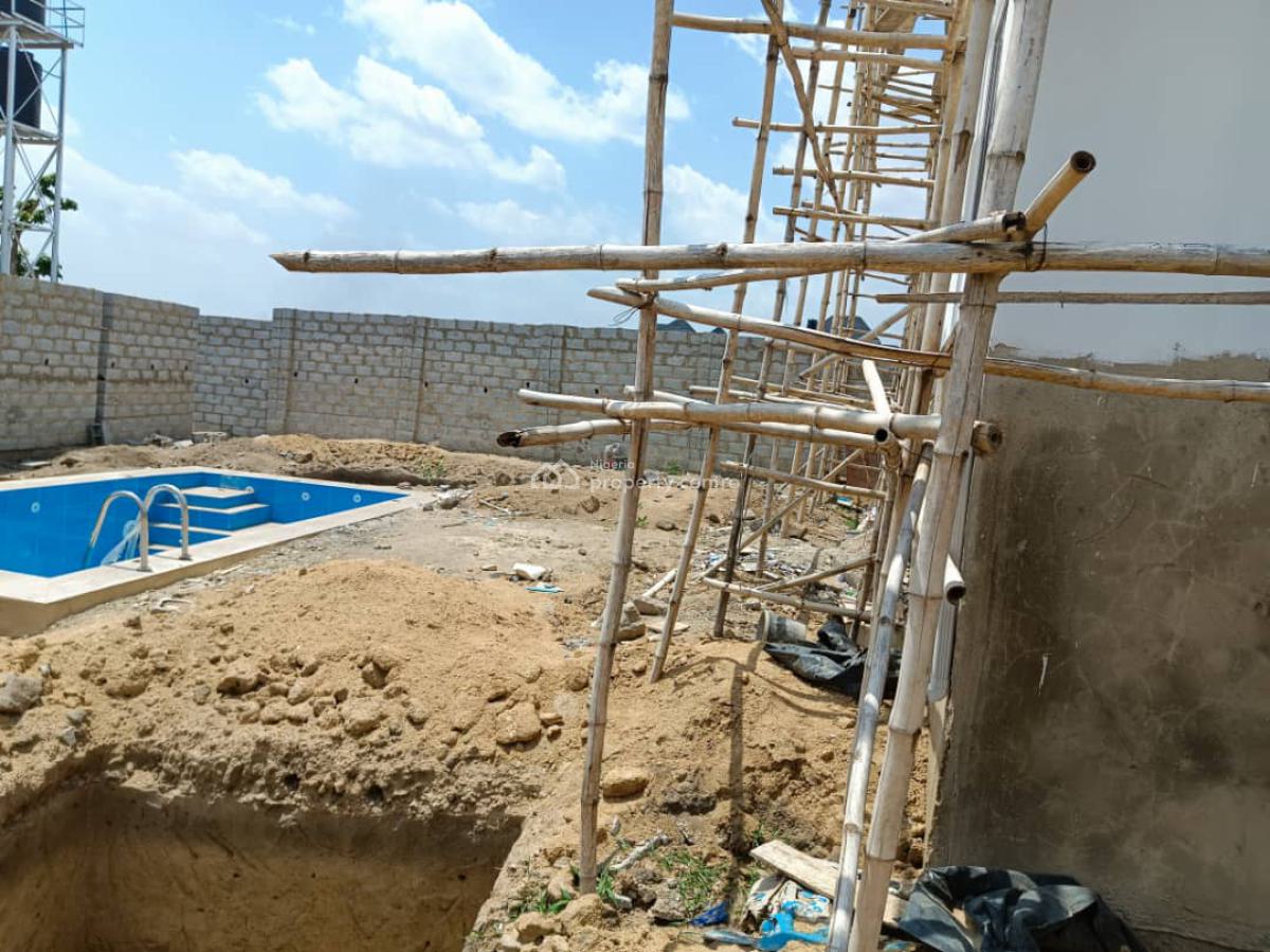 Newly Built Spacious 3 Bedroom Detached Duplex with Swimming Pool, Lugbe District, Abuja, Detached Duplex for Sale