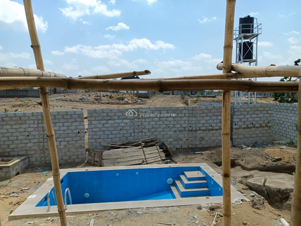 Newly Built Spacious 3 Bedroom Detached Duplex with Swimming Pool, Lugbe District, Abuja, Detached Duplex for Sale