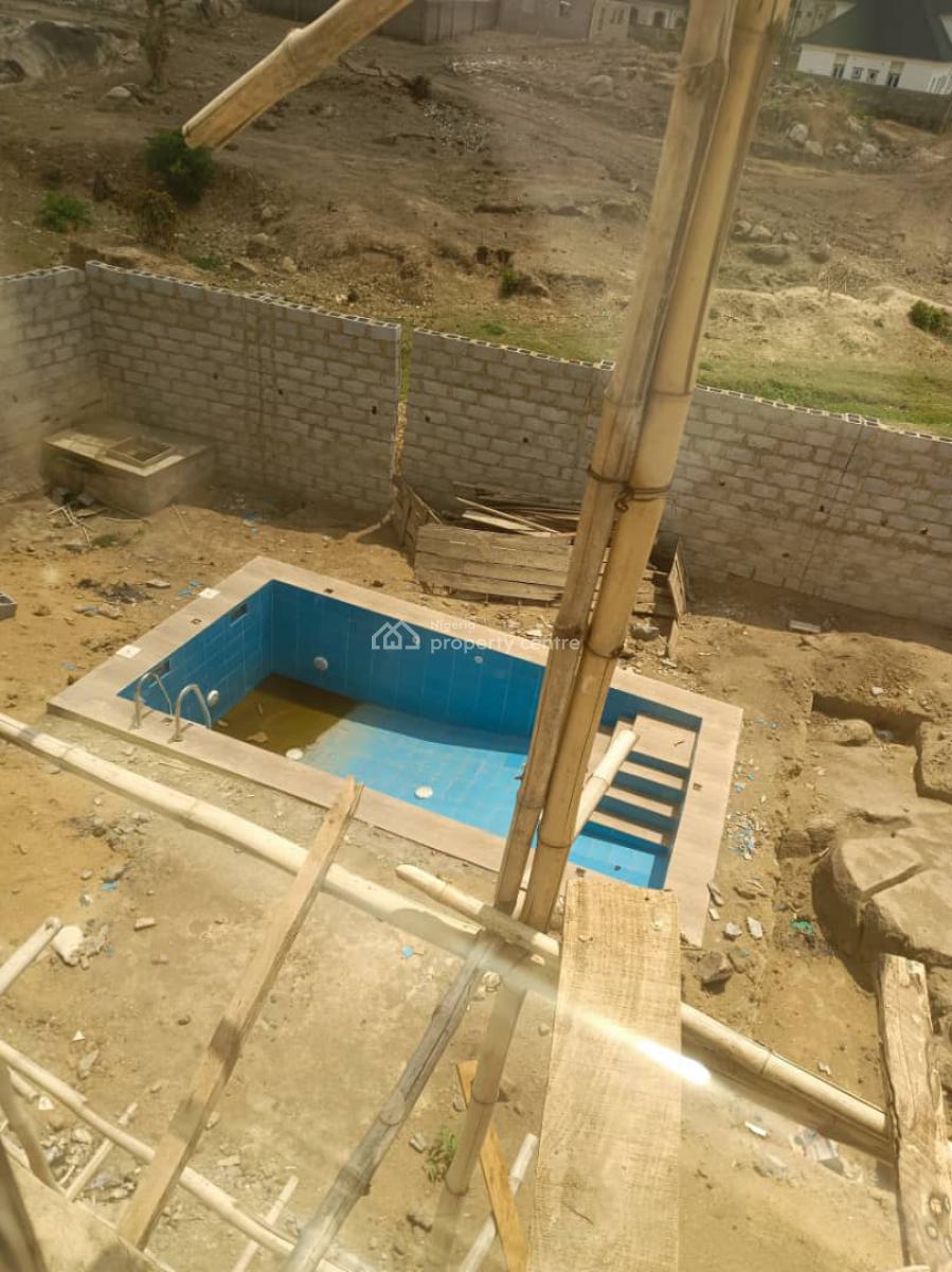 Newly Built Spacious 3 Bedroom Detached Duplex with Swimming Pool, Lugbe District, Abuja, Detached Duplex for Sale