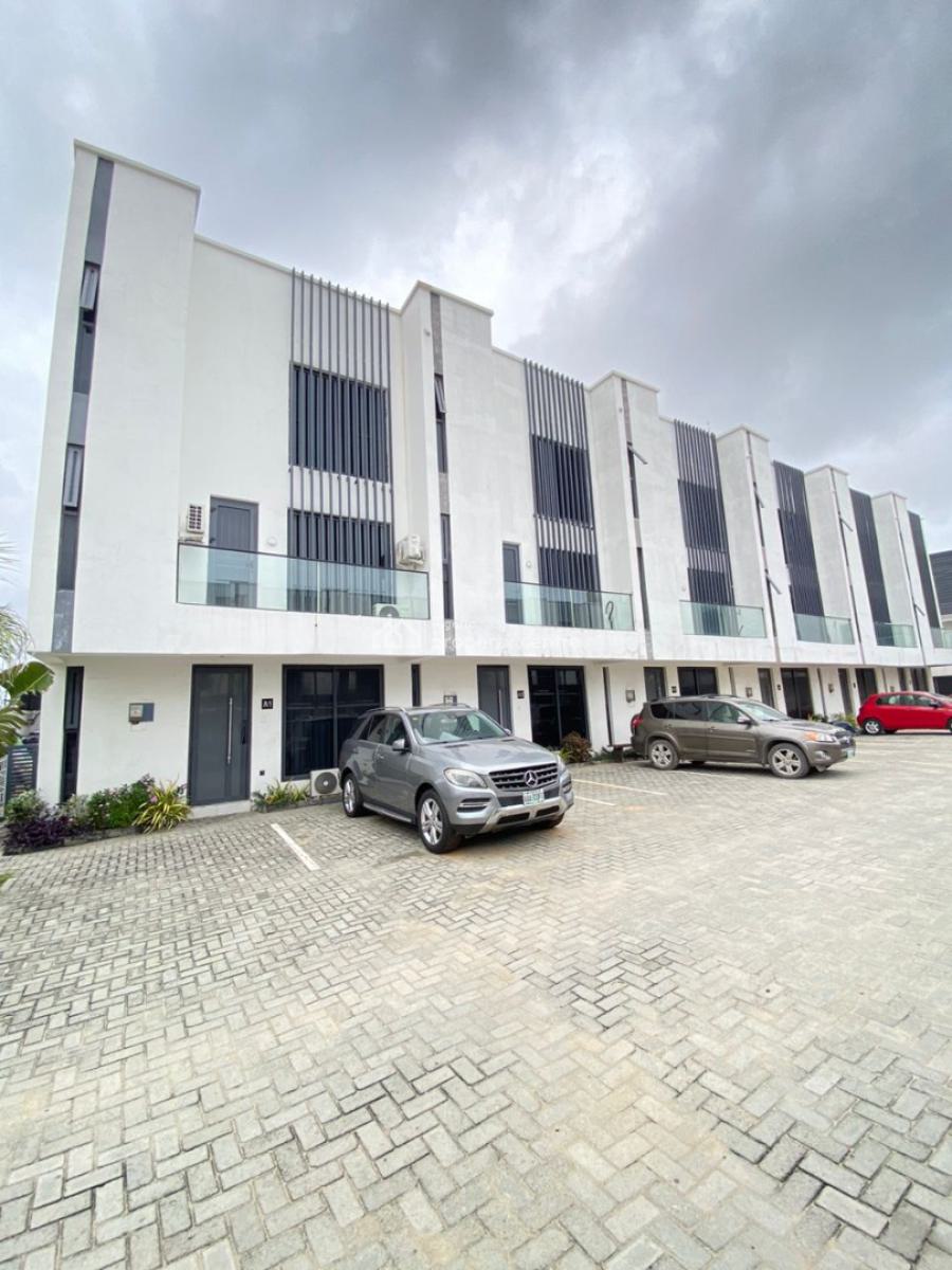 4 Bedroom Terrace Duplex with Bq, Ikate, Lekki, Lagos, Terraced Duplex for Sale