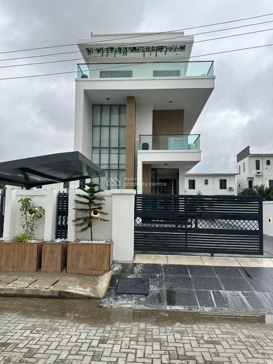 Magnificently Curated 5 Bedroom Detached Duplex with Outdoor Swimming, Osapa London, Osapa, Lekki, Lagos, Detached Duplex for Sale