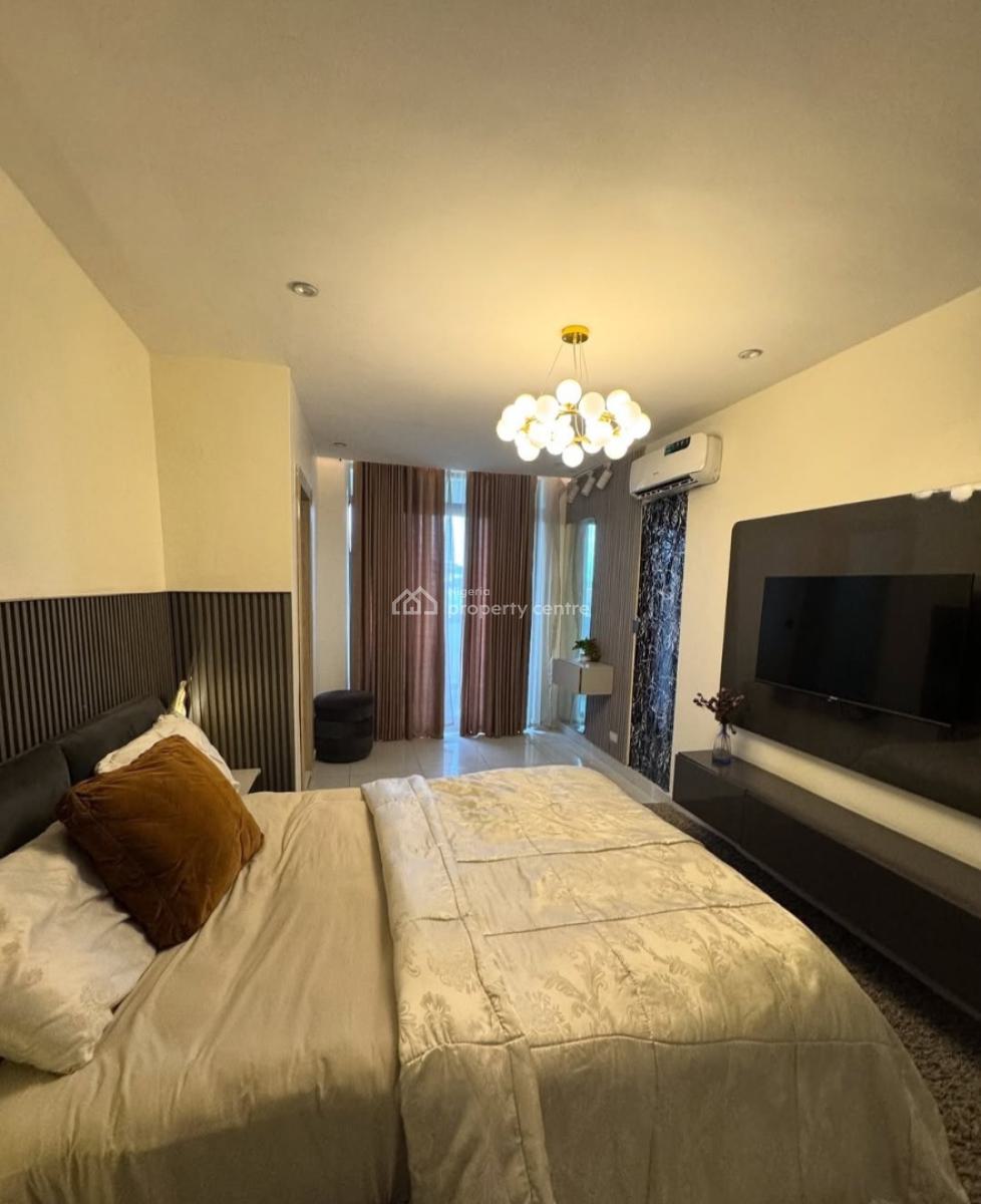 Furnished and Fully Fitted Bedroom En-suite Flat with 1 Room Bq, Swimm, Lekki Phase 1, Lekki, Lagos, Flat / Apartment for Rent