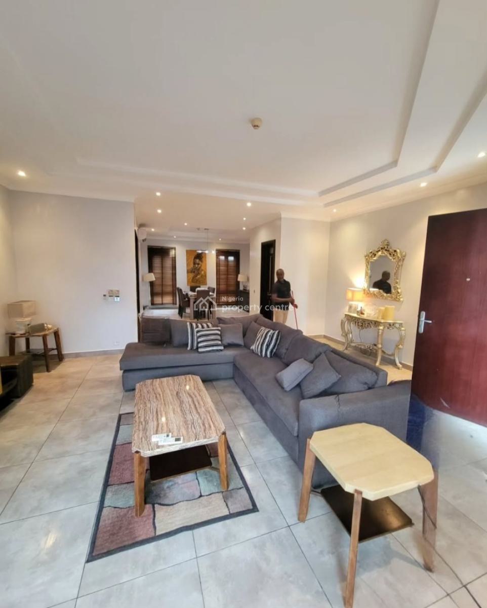 Furnished and Serviced with 24/7 Power Supply 2 Bedroom En-suite Flat, Victoria Island (vi), Lagos, Flat / Apartment for Rent