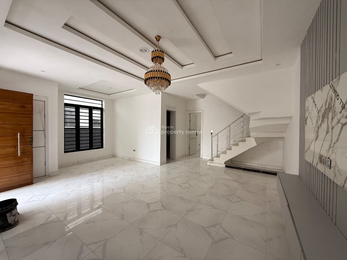 Brand New 4 Bedroom Detached Duolex with Bq for Distress, Ikota Villa Estate By Mega Chiken, Ikota, Lekki, Lagos, Semi-detached Duplex for Sale