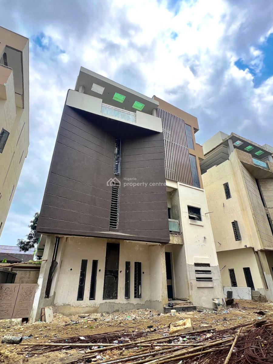 5 Bedroom Fully Detached House with 2 Bqs, Cinema, Office Space and Swimming Pool, Old Ikoyi, Ikoyi, Lagos, Detached Duplex for Sale