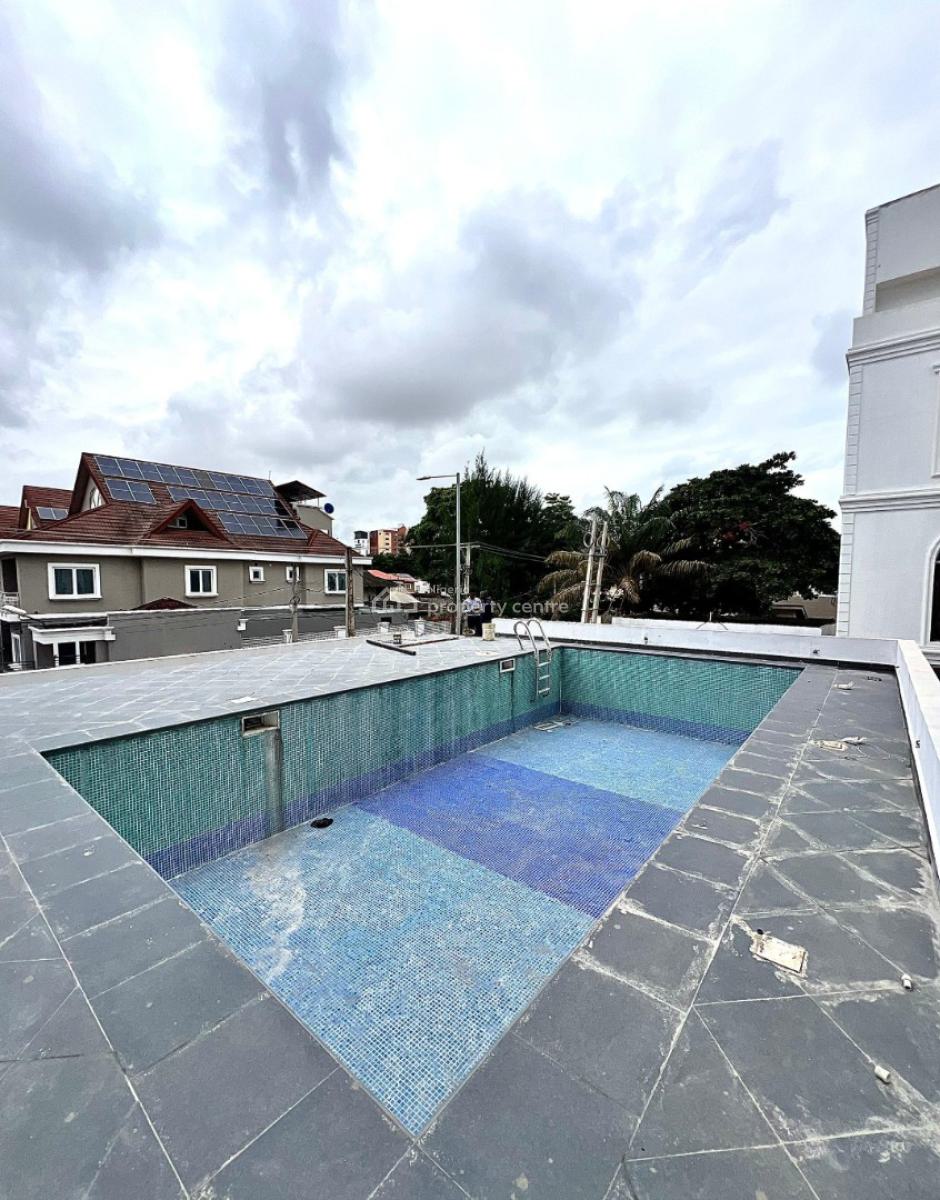 Fitted 4 Bedroom Fully Detached House with Bq and Communal Swimming Po, Old Ikoyi, Ikoyi, Lagos, Detached Duplex for Sale