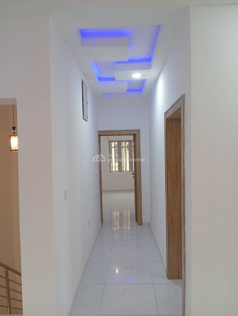 Newly Built Luxury 4 Bedroom Duplex with Bq on a Comer Piece with Cofo, Channel Tv Drive Isheri North Opic, Opic, Isheri North, Lagos, House for Sale