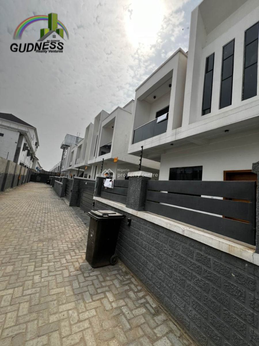 4 Bedroom Semi Detached Duplex with Bq (unfurnished), Orchid Road, Lekki, Lagos, Semi-detached Duplex for Rent