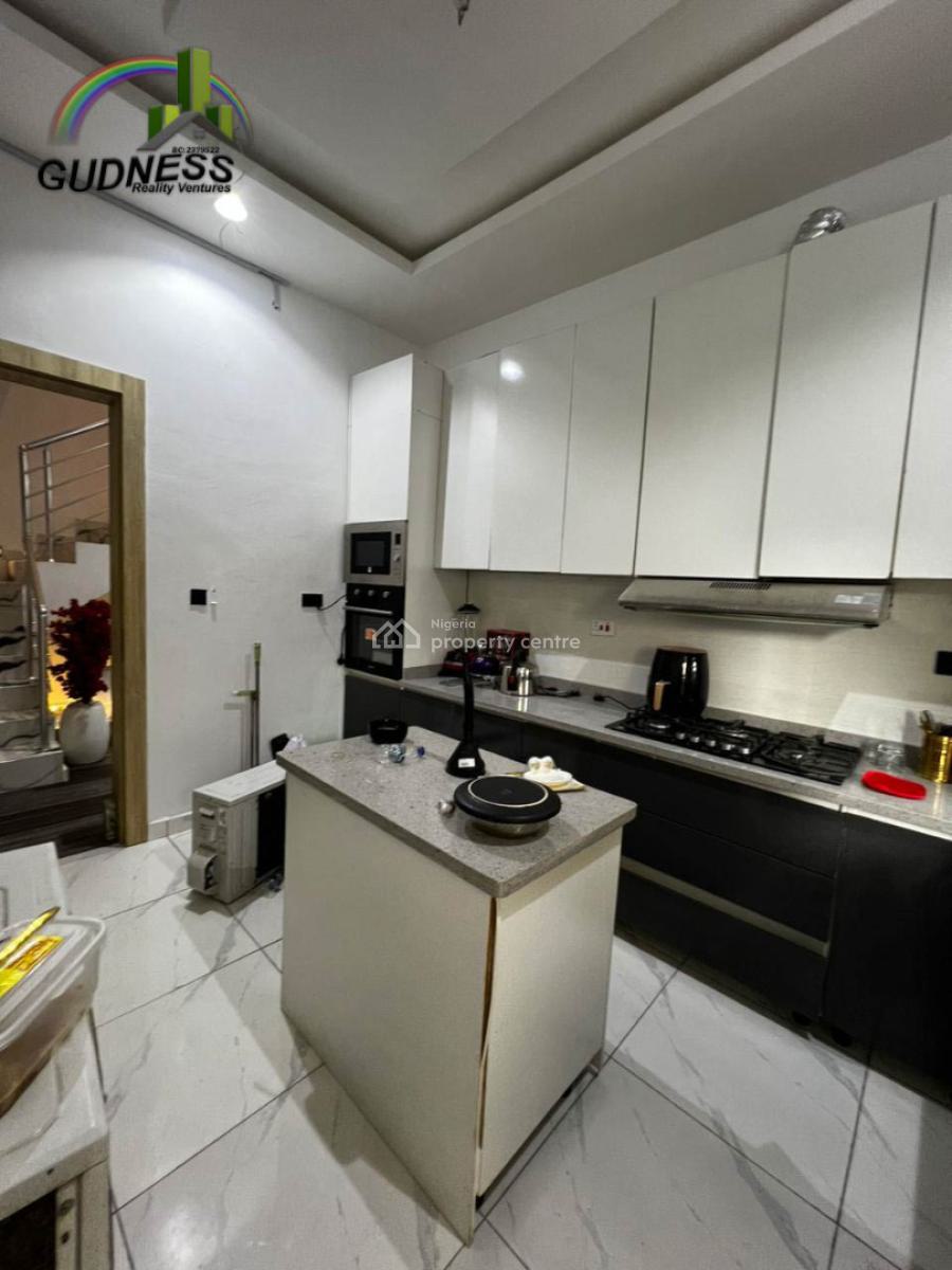 4 Bedroom Semi Detached Duplex with Bq (unfurnished), Orchid Road, Lekki, Lagos, Semi-detached Duplex for Rent
