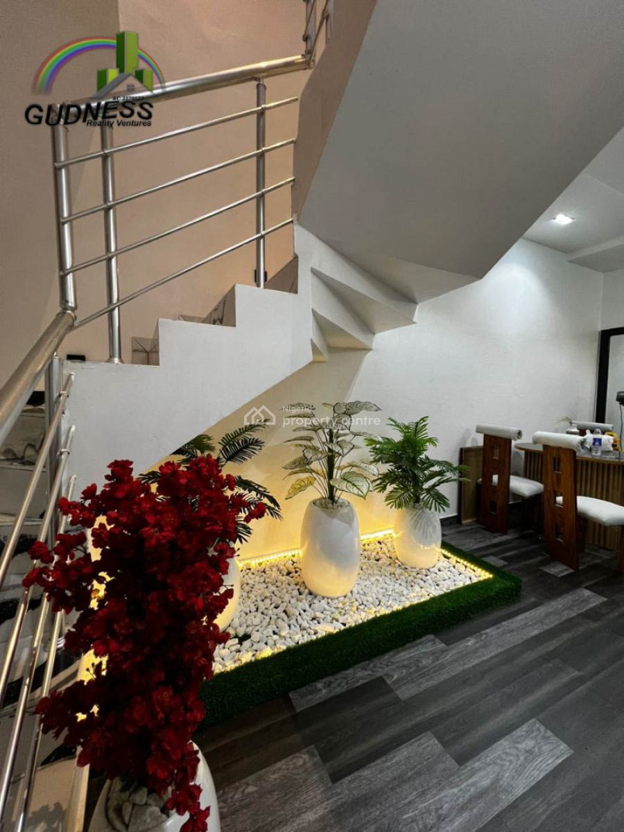 4 Bedroom Semi Detached Duplex with Bq (unfurnished), Orchid Road, Lekki, Lagos, Semi-detached Duplex for Rent