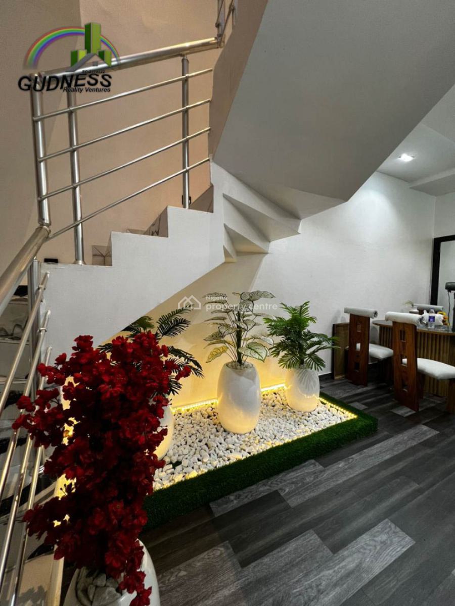4 Bedroom Semi Detached Duplex with Bq (unfurnished), Orchid Road, Lekki, Lagos, Semi-detached Duplex for Rent