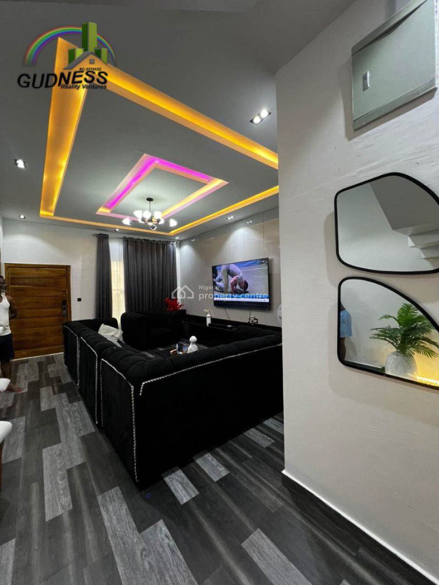 4 Bedroom Semi Detached Duplex with Bq (unfurnished), Orchid Road, Lekki, Lagos, Semi-detached Duplex for Rent