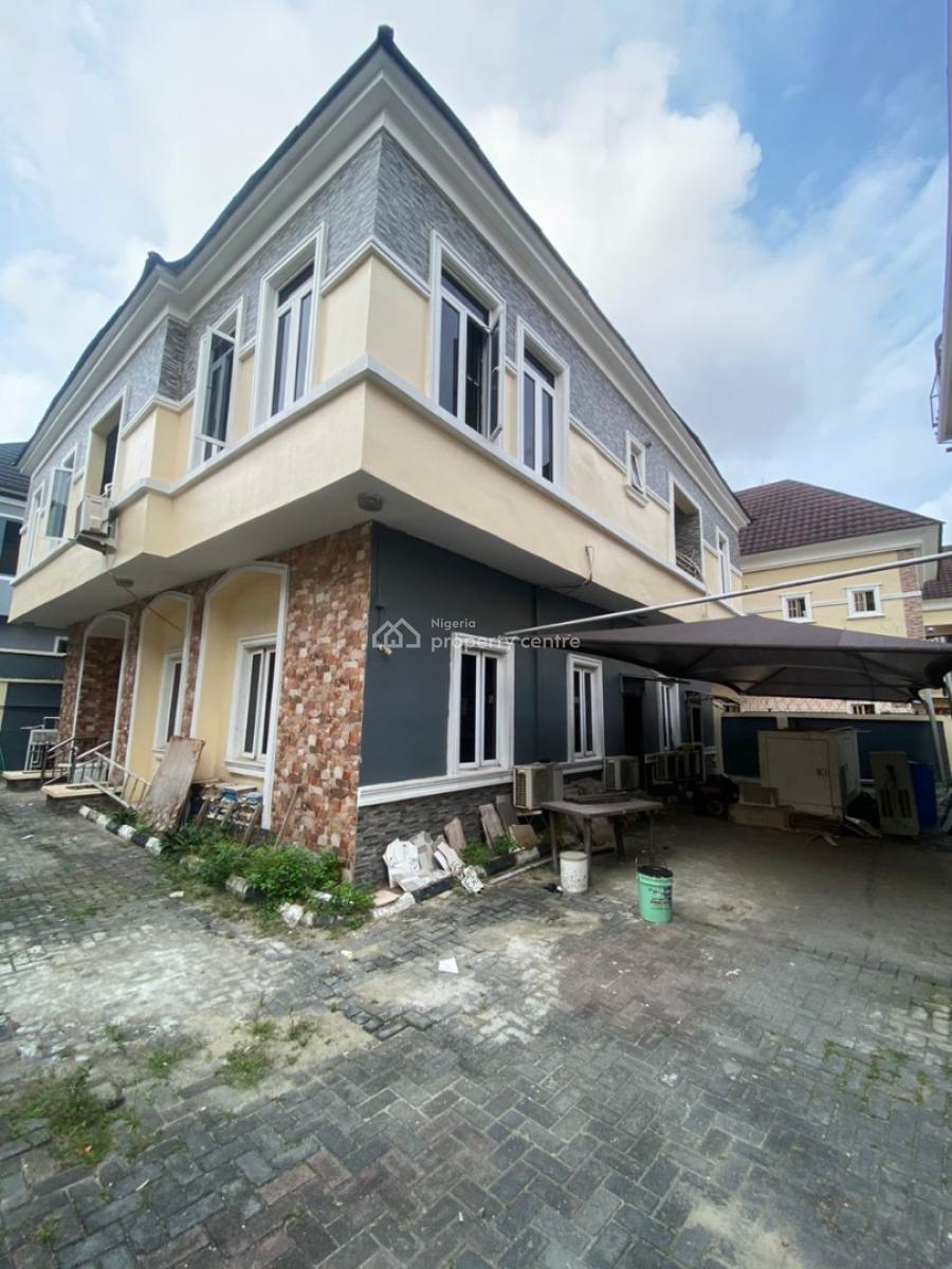 Luxury Spacious 5 Bedroom Duplex with Bq, Chevron, Lekki, Lagos, House for Sale