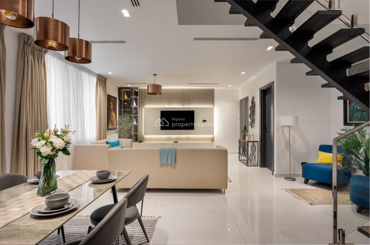 Luxe Two Bedroom Massionette, Lekki, Lagos, Semi-detached Duplex Short Let