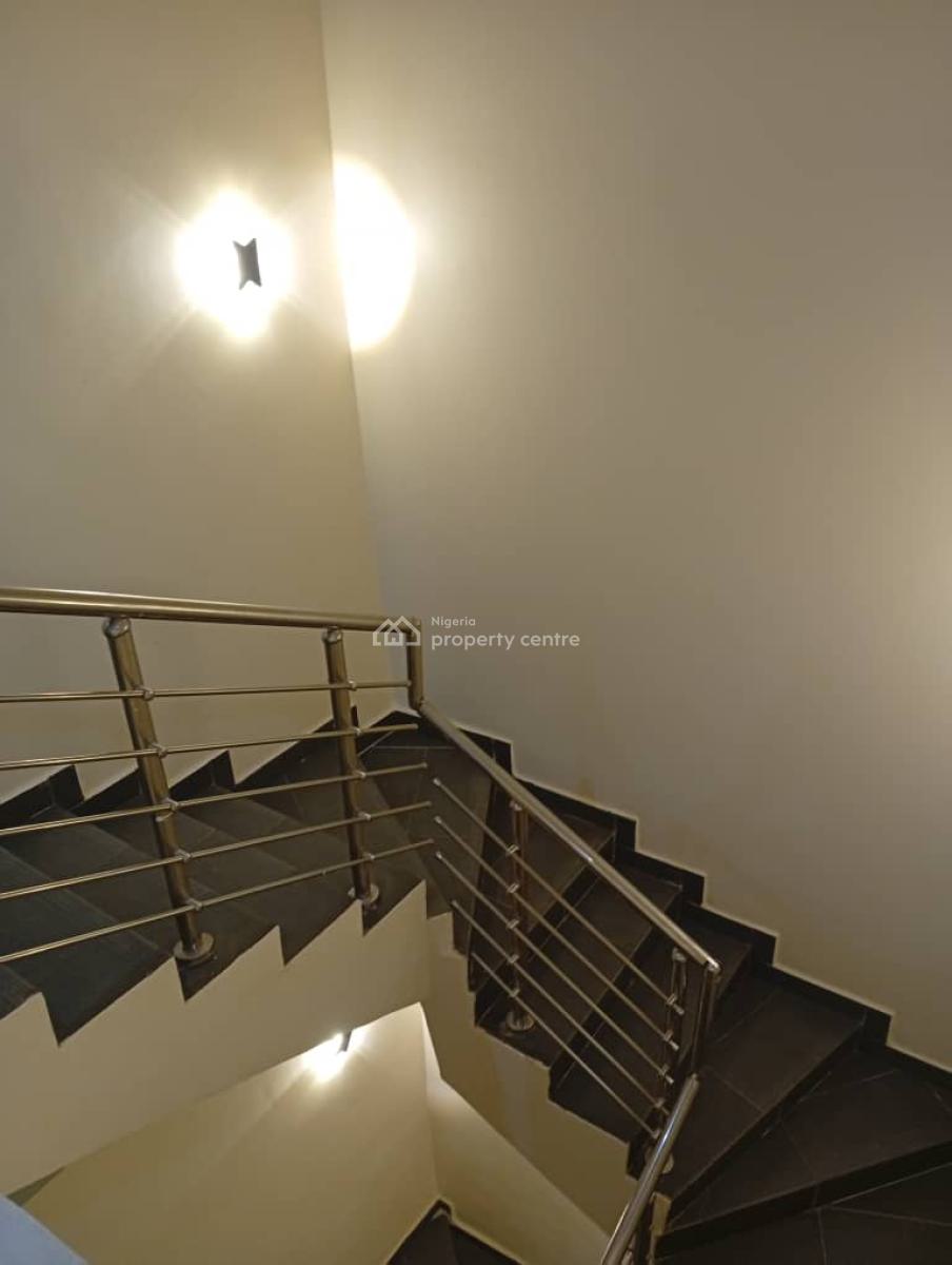 a Nice 4 Bedroom Terraced Duplex with Bq in an Estate on Tarred Road, Guzape District, Abuja, Terraced Duplex for Sale