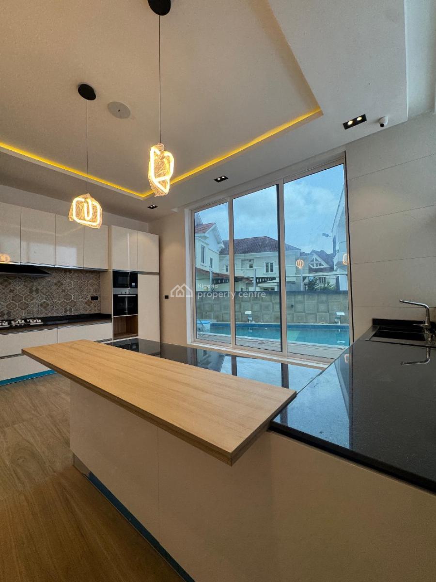 Magnificent 5 Bedroom Detached Duplex with a Cinema & Pool, Osapa, Lekki, Lagos, Detached Duplex for Sale