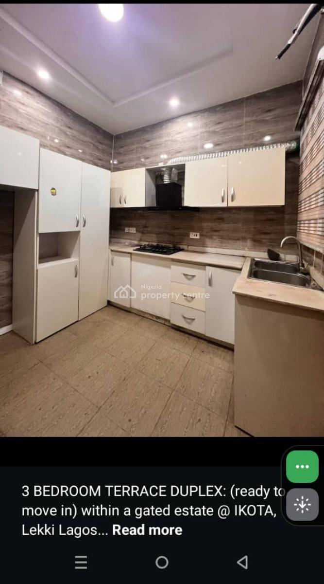 3 Bedroom Terrace Duplex, Ikota Villa Estate, Ikota, Lekki, Lagos, Terraced Duplex for Sale
