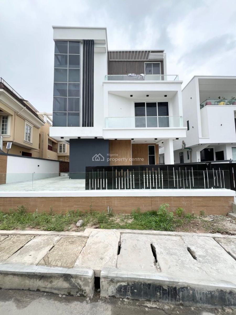 Luxurious 5 Bedrooms Fully-detached Duplex with Bq, Osapa, Lekki, Lagos, Detached Duplex for Sale