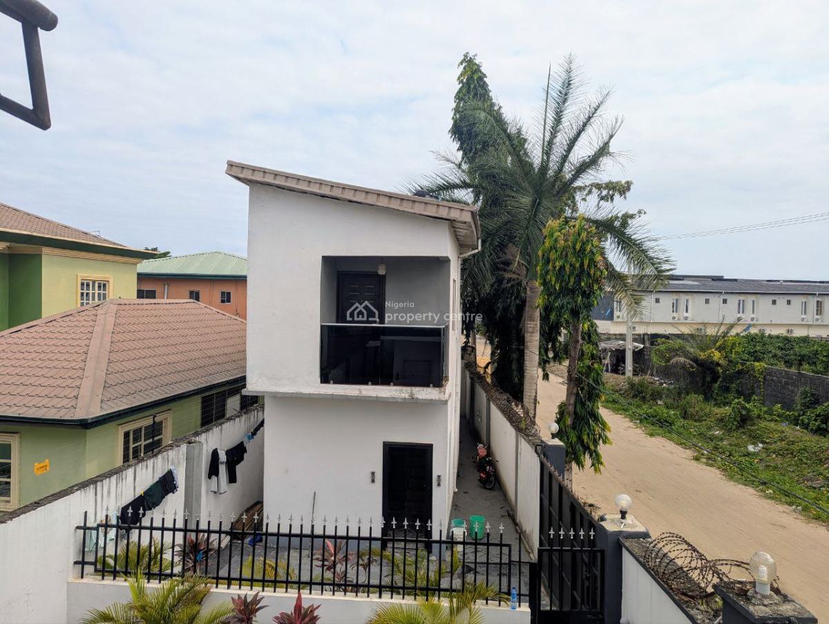 2 Bed Detached Duplex with Bq, Beside De Dems Restaurant, Just Before Abraham Adesanya Bus-stop, Ajah, Lagos, Detached Duplex for Sale