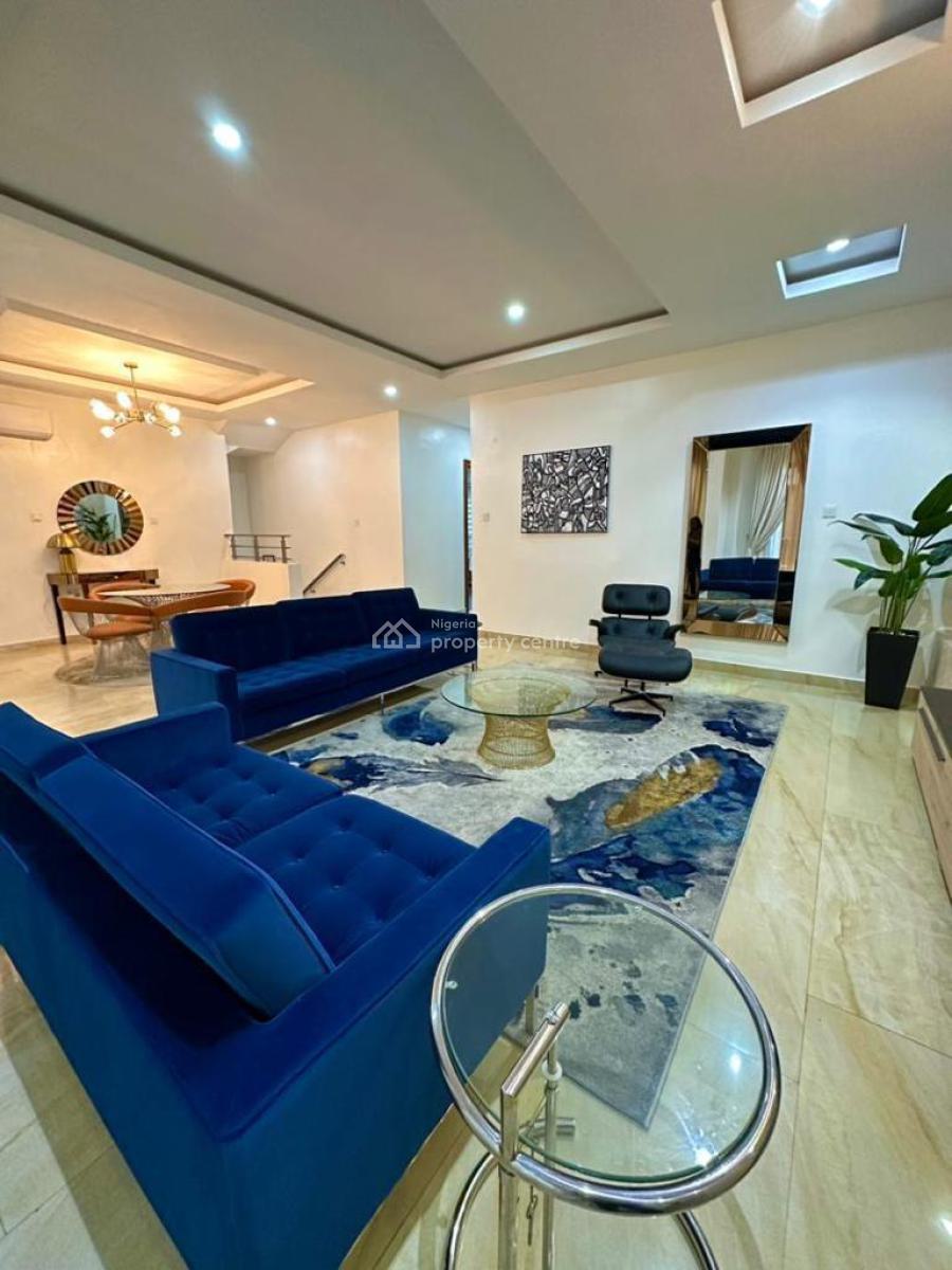 Fully Furnished & Serviced 4-bedroom Townhouse with Premium Amenities, Ikoyi, Lagos, Terraced Duplex for Rent