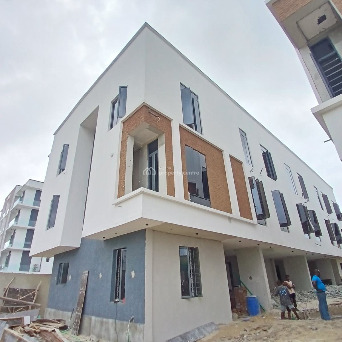 Uniquely Crafted 4 Bedroom Terrace Duplex with 2 Kitchens, Ikate Elegushi, Lekki, Lagos, Terraced Duplex for Sale