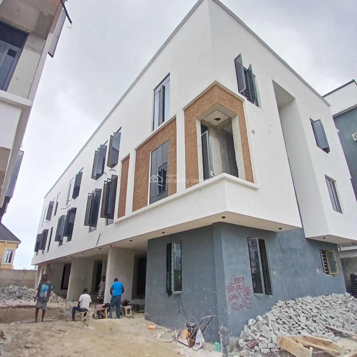 Uniquely Crafted 4 Bedroom Terrace Duplex with 2 Kitchens, Ikate Elegushi, Lekki, Lagos, Terraced Duplex for Sale