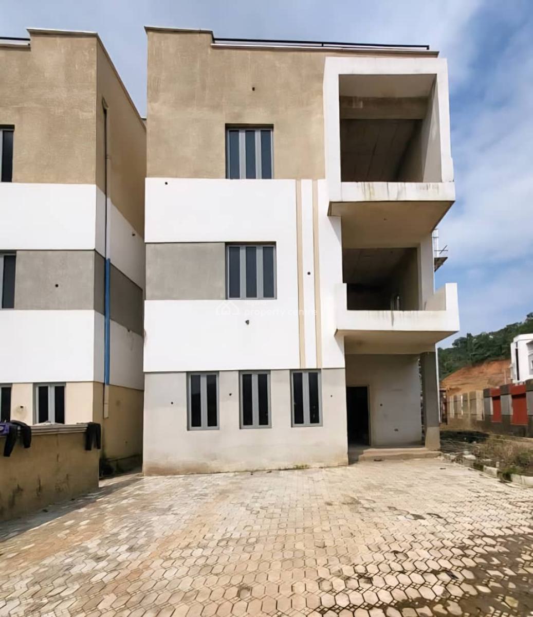 Newly Built Semi Detached Duplex with a Gated Compound, Guzape District, Abuja, Semi-detached Duplex for Sale